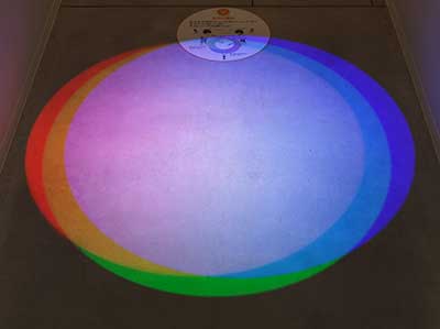 Three primary colors of light Three primary colors of light