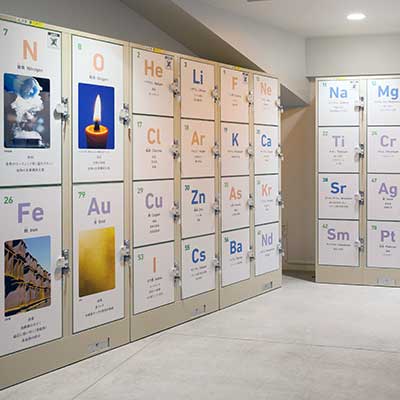 Element Symbol Coin Locker Element Symbol Coin Locker